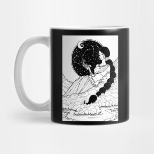 Indian Scorpio In Black Design Mug